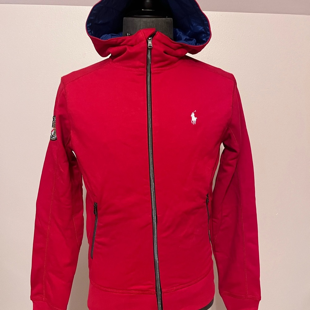 Polo by Ralph Lauren Vibrant  Red Performance Jacket Almost New Small